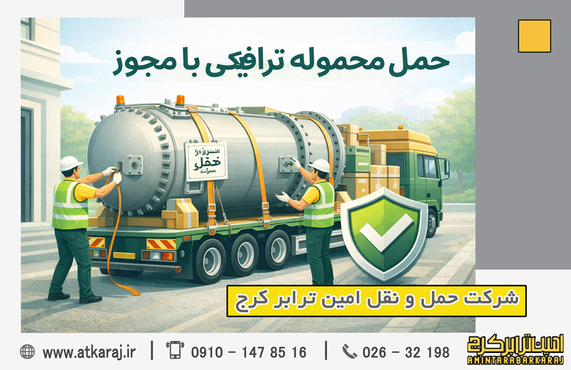 حمل محموله ترافیکی با مجوز
